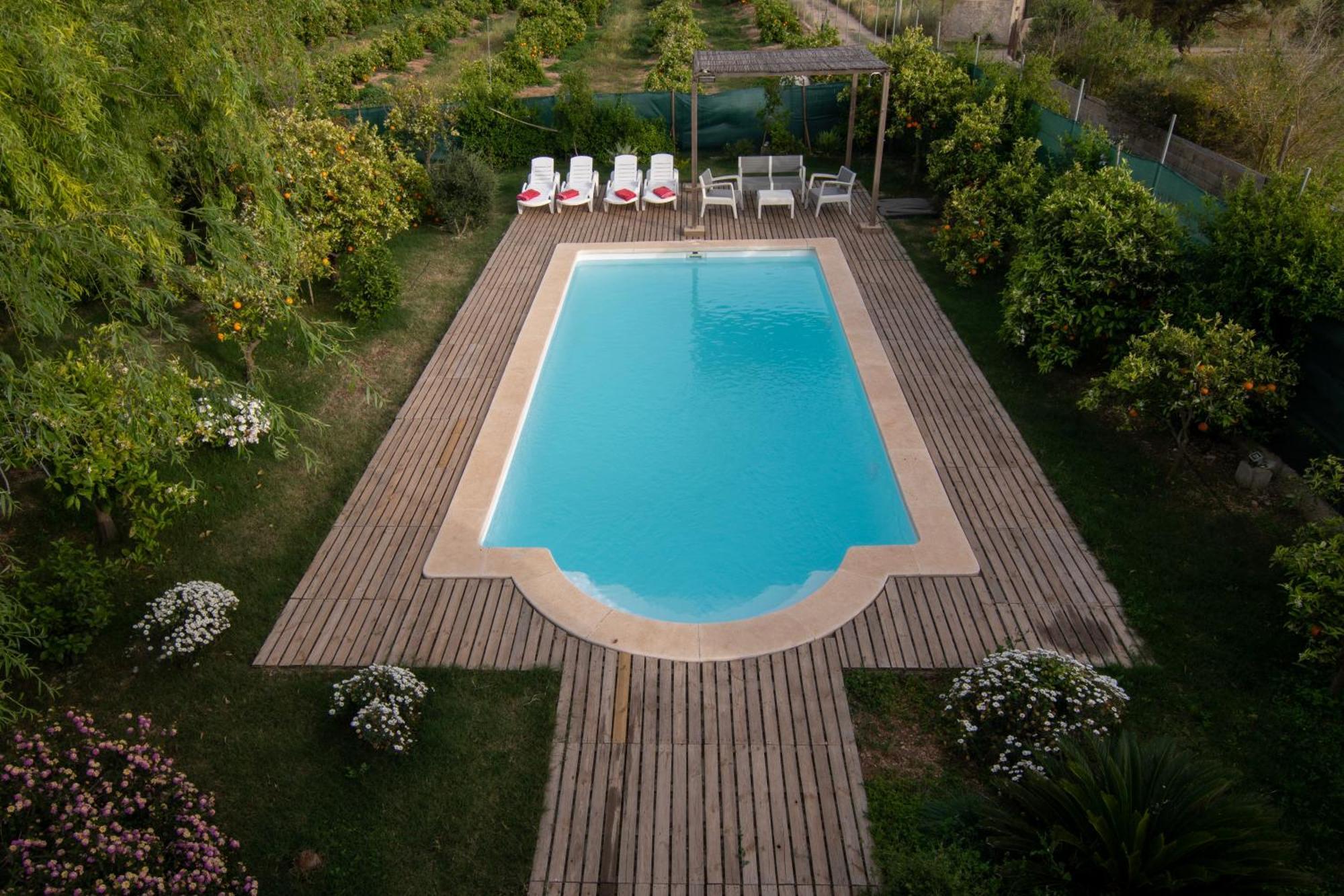 Вилла Els Tarongers Perfect For Families Or Friends Са-Побла Экстерьер фото